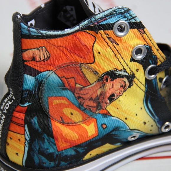 Converse All Star Superman DC Comics High Tops - Picture 2 of 8